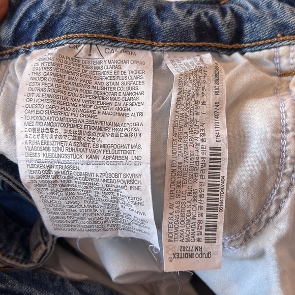 Zara Denim Jeans Size 8 - Picture 7 of 7